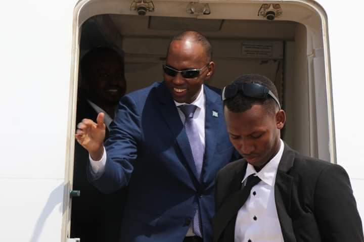 Raiisul Wasaare Kheyre.Oo Maanta ku Wajahan Magaalada Baydhaba