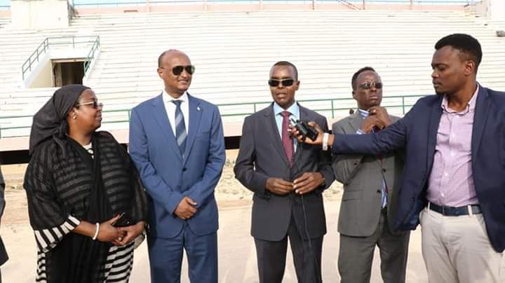 Deg deg:- Dowlada oo beenisay in Al-Shabaab ay joojisay dayactirka garoonka Muqdisho Stadium.