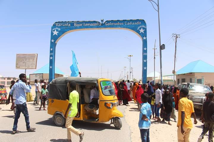 SAWIRRO:- Dibadbaxyo lagu dalbanayo Maqaamka  Cadaado Oo Halkaasi ka Dhacay.