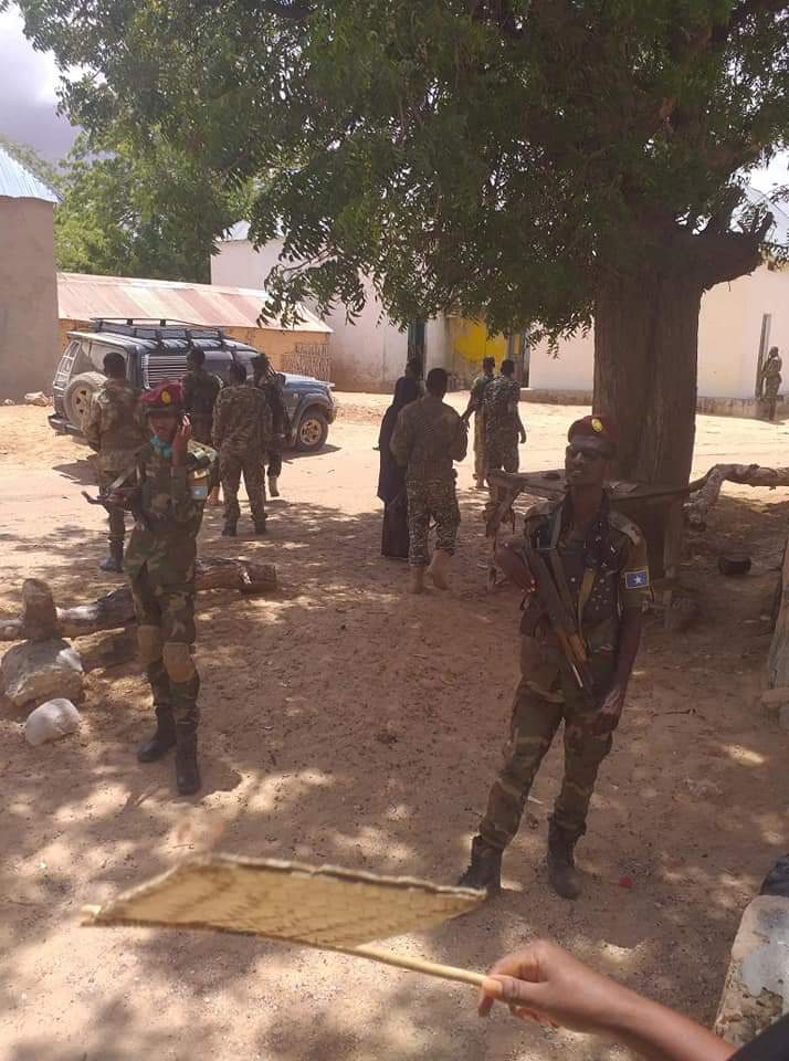 Dsg deg:- Ciidamo katirsan dawladda Soomaaliya ayaa gudaha u galey Degmada Camaara ee Gobolka Mudug.