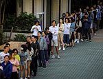 Hong Kong’s pro-democracy headed for victory as record numbers turn out in district elections