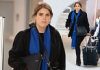 Princess Eugenie touches down in New York as her father Andrew says he regrets staying in the city