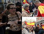 Supporters of Spanish dictator General Franco mark 44th anniversary of his death