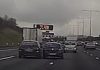 Terrifying dashcam footage shows ‘drink driver’ veering across lanes on the M25