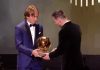 Daawo : Qaabkii Uu Luka Modric Lionel Messi U Gudoonsiiyay Abaalmarinta Ballon d’Or