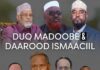 DUQ MADOOBE IYO DAAROOD ISMAACIIL