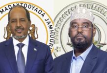 Villa Soomaaliya oo War kasoo saartay Wadahadalkii fashilmay ee Xasan Sheekh iyo Axmed Madoobe