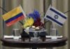Safaarda Israil ee Colombia oo albaabda loolaabay