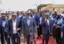 DAAWO: Shariif Sheekh Axmed oo tagayKismaayo +SAWIRRO