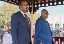 Abiy Axmed oo booqasho rasmi ah ku tagay Jabuuti+SAWIRRO
