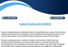 Ururada Siyaasada Puntland oo taageeray cayrintii Imaratka ee Somaliya