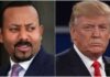Abiy Ahmed oo u jawaabay Trump