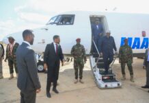 DAAWO: Aadan Madoobe oo Baydhaba si weyn loogu soo dhaweeyay +SAWIRRO