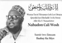 Nabadoon Cali Wosh oo lagu dilay degmada wadajir