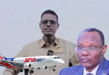 DAAWO Garoonka Diyaardaha Waajid oo lagu rasaaseeyay diyaarad siday Wafdi Dowlada ka socday