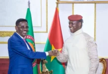 Fartaag oo lakulmay madaxwayne Ibrahim Traoré+SAWIRRO
