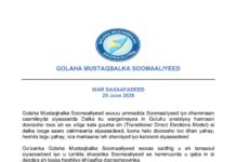 Mucaaradka oo goor dhaw ku dhawaaqay Nuuc doorasho ay soo diyaariyeen
