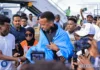 Garsoore Cumar Cartan oo si weyn loogu soo dhaweeyay Muqdisho +SAWIRRO
