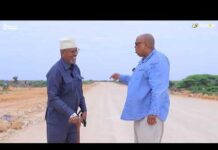 Qandaraas lagu dhisaayo Waddada Gaalkayo–Hobyo oo lasaxiixay.