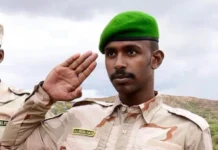 Ciidanka Badda ee somaliya oo taliye cusub loomagacaabay.