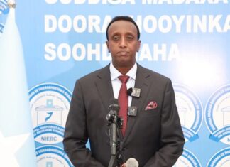 Gudiga doorashooyinka oo shaaciyay waqtiga la qabanayo doorashooyinka Madaxweynaha Somalia iyo Baarlamaanka.